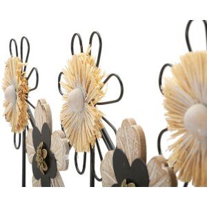 Mauro Ferretti crochet mural 61x5,5x30,5 5 cm noir marron
