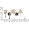 Mauro Ferretti crochet mural 61x5,5x30,5 5 cm noir marron