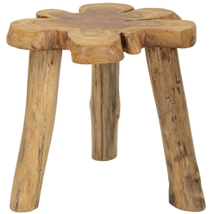Mauro Ferretti table dappoint Bintang 50x47x50 cm marron