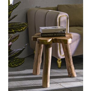 Mauro Ferretti table dappoint Bintang 50x47x50 cm marron