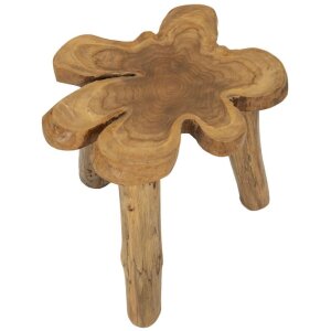 Mauro Ferretti table dappoint Bintang 50x47x50 cm marron