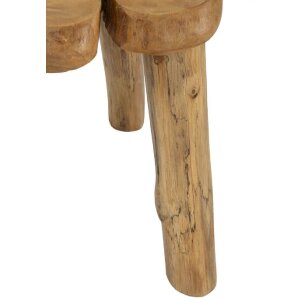 Mauro Ferretti table dappoint Bintang 50x47x50 cm marron