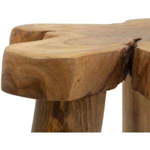Mauro Ferretti table dappoint Bintang 50x47x50 cm marron