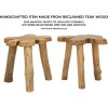 Mauro Ferretti table dappoint Bintang 50x47x50 cm marron