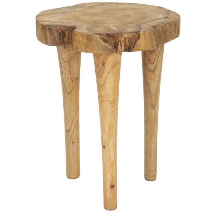 Mauro Ferretti tabouret Kursi Ø 35x45 cm brun