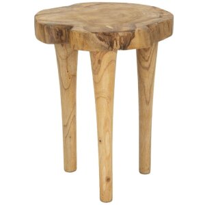 Mauro Ferretti tabouret Kursi Ø 35x45 cm brun