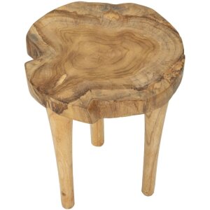 Mauro Ferretti tabouret Kursi Ø 35x45 cm brun