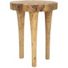 Mauro Ferretti tabouret Kursi Ø 35x45 cm brun