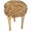 Mauro Ferretti tabouret Kursi Ø 35x45 cm brun