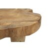 Mauro Ferretti tabouret Kursi Ø 35x45 cm brun