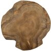 Mauro Ferretti tabouret Kursi Ø 35x45 cm brun