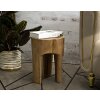 Mauro Ferretti tabouret Stold Ø 30x40 cm brun