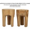 Mauro Ferretti tabouret Stold Ø 30x40 cm brun