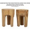 Mauro Ferretti tabouret Stold Ø 30x40 cm brun