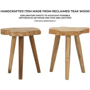 Mauro Ferretti tabouret Budut Ø 38x45 cm brun