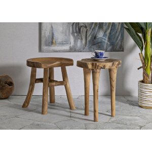 Mauro Ferretti tabouret Sel 40x32x42 cm brun