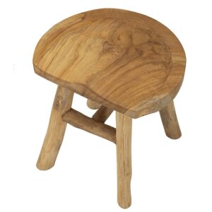 Mauro Ferretti tabouret Sel 40x32x42 cm brun