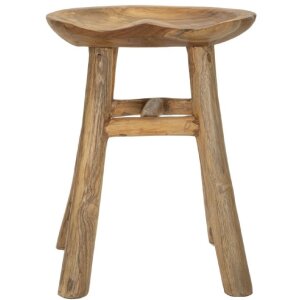 Mauro Ferretti tabouret Sel Schlank 35x30x42 cm brun