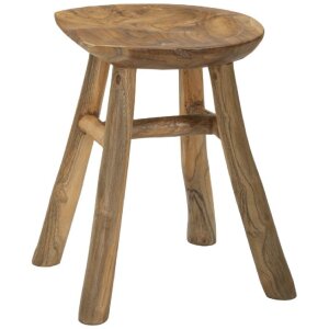 Mauro Ferretti tabouret Sel Schlank 35x30x42 cm brun