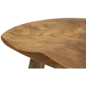 Mauro Ferretti tabouret Sel Schlank 35x30x42 cm brun