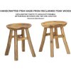 Mauro Ferretti tabouret Sel Schlank 35x30x42 cm brun