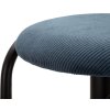 Mauro Ferretti tabouret de bar Destiny Ø 41x61-83 cm noir navy
