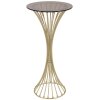 Mauro Ferretti table Centur Ø 40x82 cm or