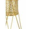 Mauro Ferretti Présentoir à fleurs Nat Lot de 2 21x20x46 et 18x18x32 cm or