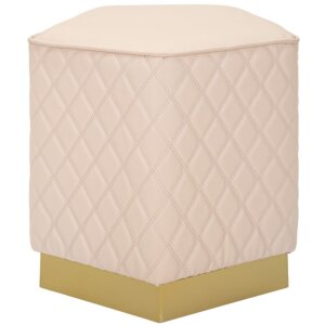Mauro Ferretti Sharon tabouret 35x35x38 cm rose doré