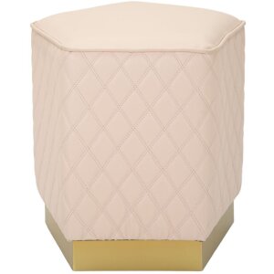 Mauro Ferretti Sharon tabouret 35x35x38 cm rose doré