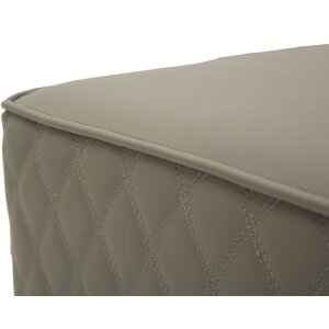 Mauro Ferretti Sharon tabouret 35x35x38 cm gris or