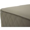 Mauro Ferretti Sharon tabouret 35x35x38 cm gris or