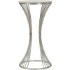 Mauro Ferretti Funnel table dappoint Ø 40x79 cm argenté