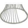 Mauro Ferretti Funnel table dappoint Ø 40x79 cm argenté
