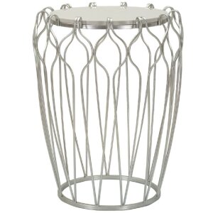 Mauro Ferretti Hook table dappoint Ø47,5x61,5 cm argenté