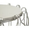 Mauro Ferretti Hook table dappoint Ø47,5x61,5 cm argenté