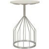 Mauro Ferretti Gobelet table dappoint Ø 37,5x58 cm argenté
