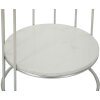 Mauro Ferretti Towery table dappoint Ø 40x76 cm argenté