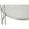 Mauro Ferretti Towery table dappoint Ø 40x76 cm argenté