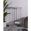 Mauro Ferretti Towery table dappoint Ø 40x76 cm argenté