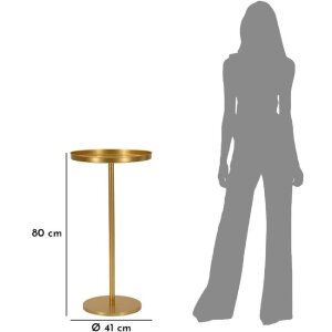 Mauro Ferretti Doha table dappoint Ø 41x80 cm or
