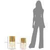 Mauro Ferretti Porte-plantes Livi Set 2 pièces Ø 23x43-20x36 cm or