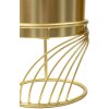 Mauro Ferretti Support pour plantes Spirally Set 2 pièces Ø 23x35-20x30 cm or