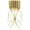 Mauro Ferretti support de plantes Farfy Ø 22x45 cm or