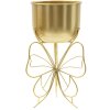 Mauro Ferretti support de plantes Farfy Ø 22x40 cm or