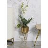 Mauro Ferretti support de plantes Farfy Ø 22x40 cm or