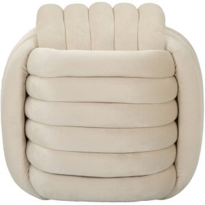 Mauro Ferretti tabouret Softy 45x45x45 cm crème