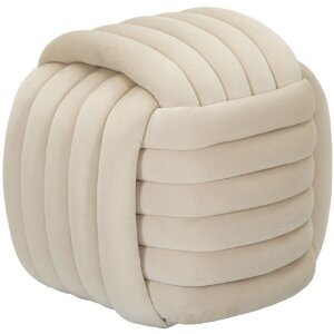 Mauro Ferretti tabouret Softy 45x45x45 cm crème