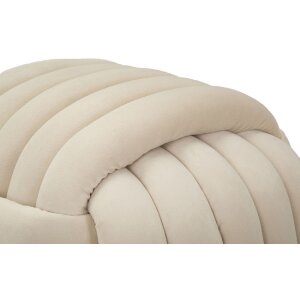 Mauro Ferretti tabouret Softy 45x45x45 cm crème