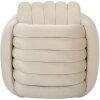 Mauro Ferretti tabouret Softy 45x45x45 cm crème